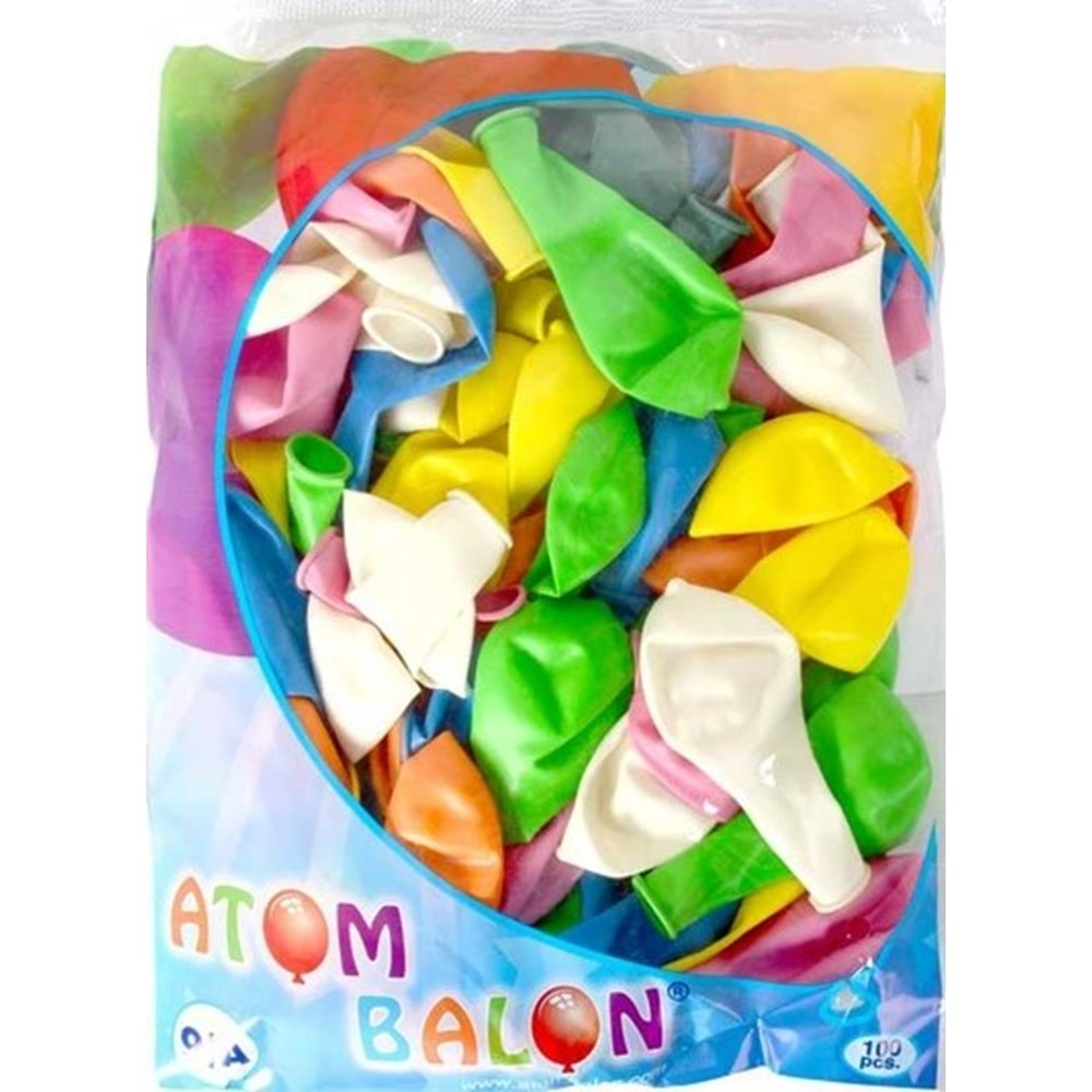 ATOM BALON KÜÇÜK 100LÜ