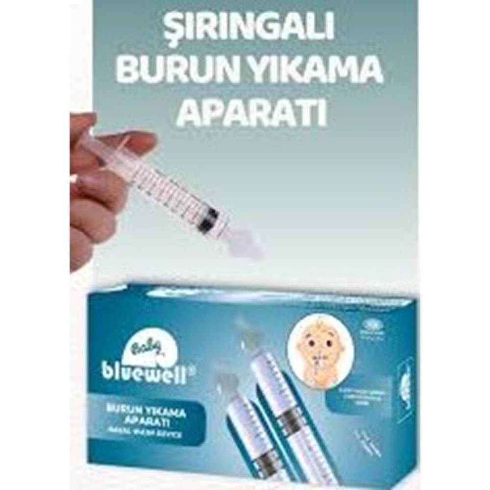 BLUWELL 6273 ŞIRINGALI BURUN YIKAMA APARATI