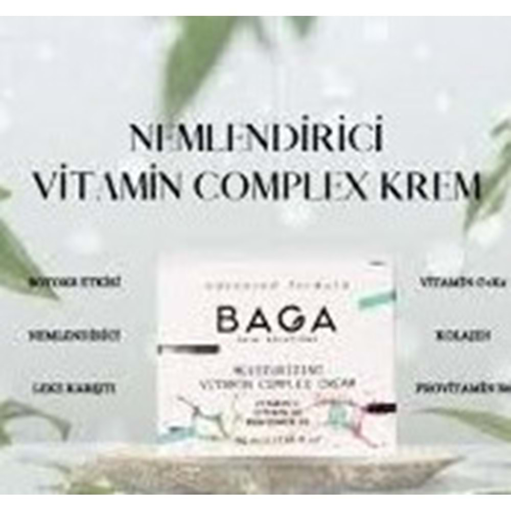 BAGA 0050 VİTAMİN COMPLEX CREM 50 ML