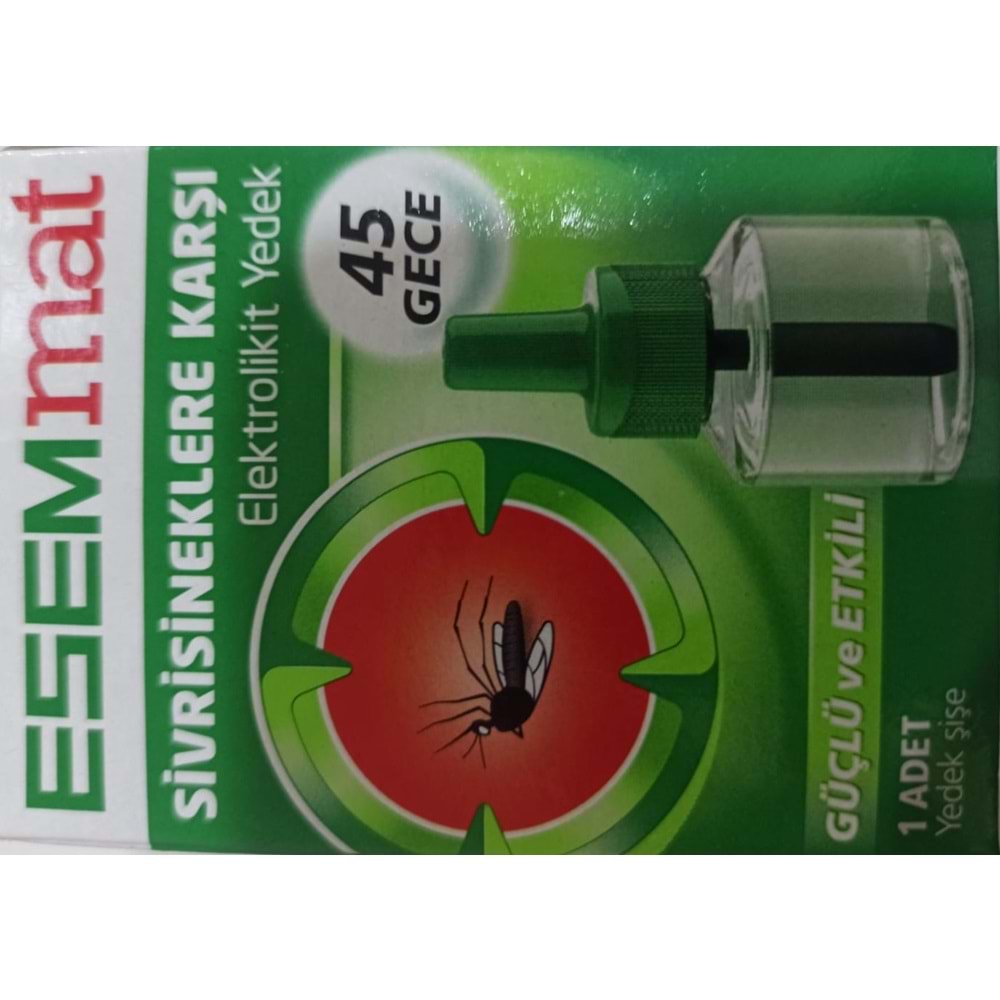 ESEMMAT YEDEK 45 GECE ELKTRO LİKİT