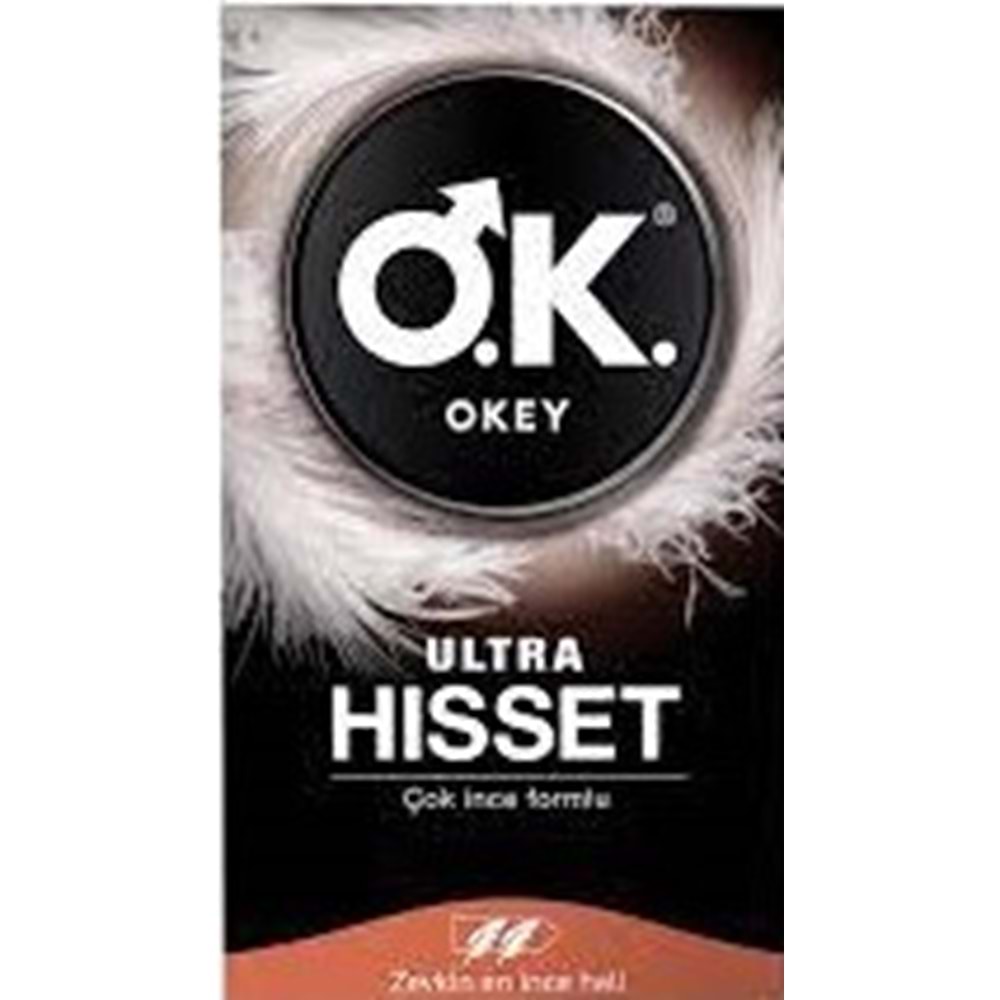 OKEY PREZERVATİF ULTRA HİSSET