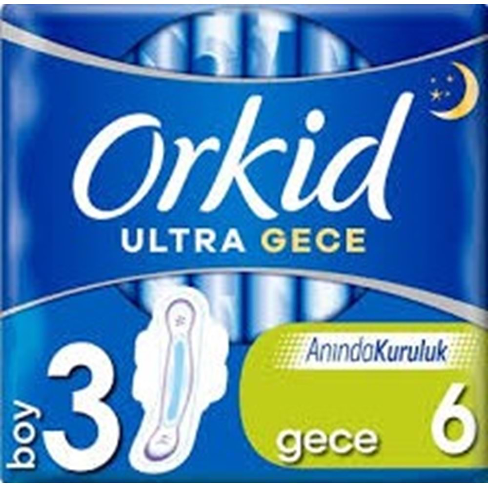 ORKİD ULTRA GECE- EXTRA 6 LI