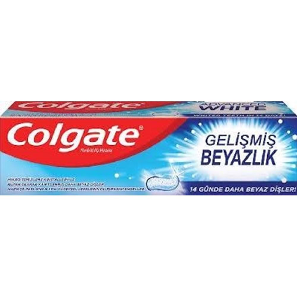 XXXCOLGATE GELİŞMİŞ BEYAZLIK 50 ML DİŞ MACUN