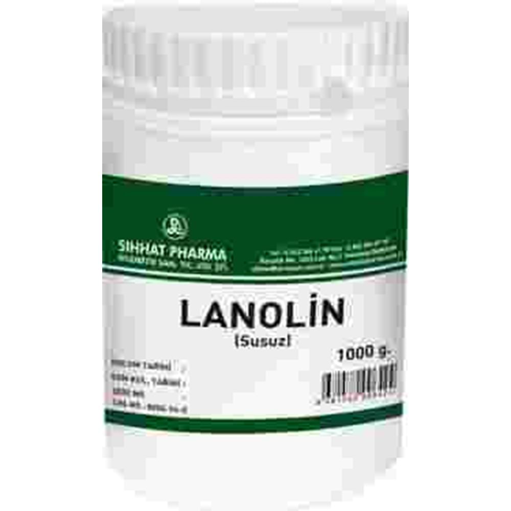 LANOLİN SUSUZ 1000GR SIHHAT