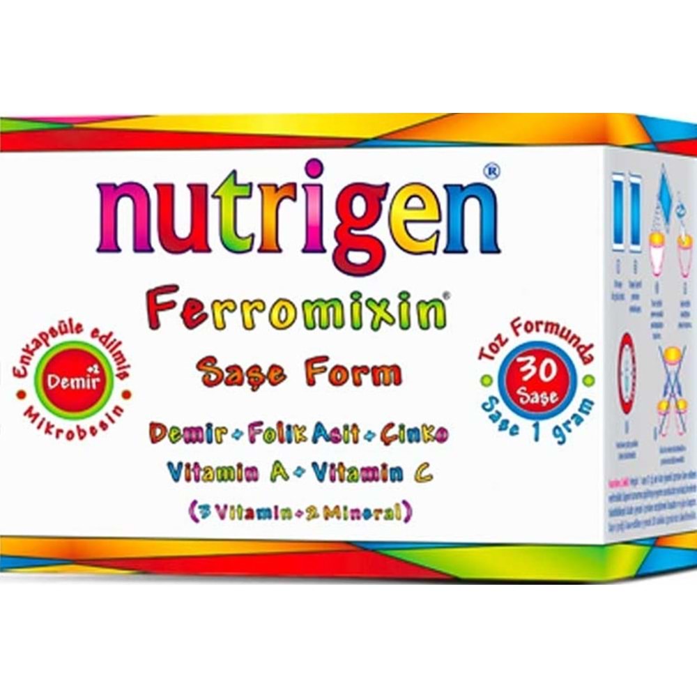 XXXNUTRİGEN FERROMİXİN 30 SAŞE