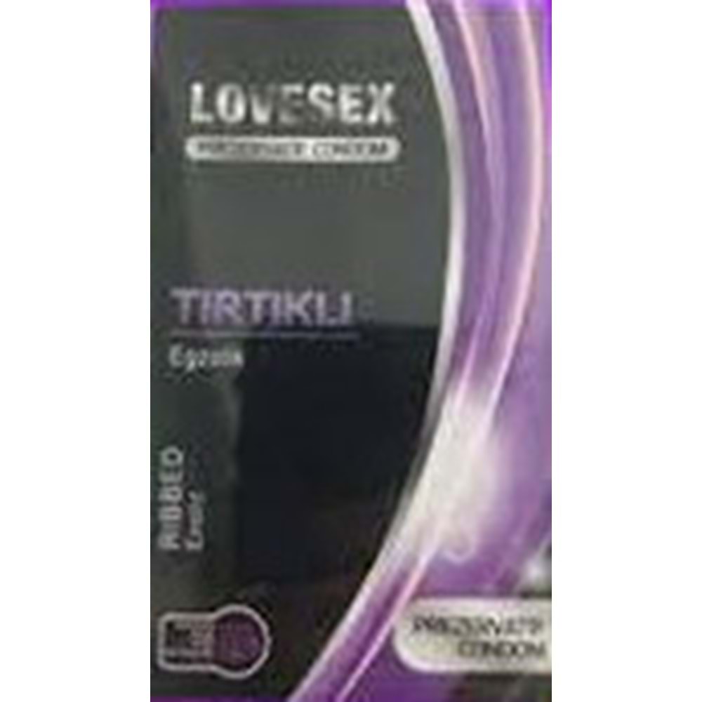 LOVESEX TIRTIKLI PREZERVATİF