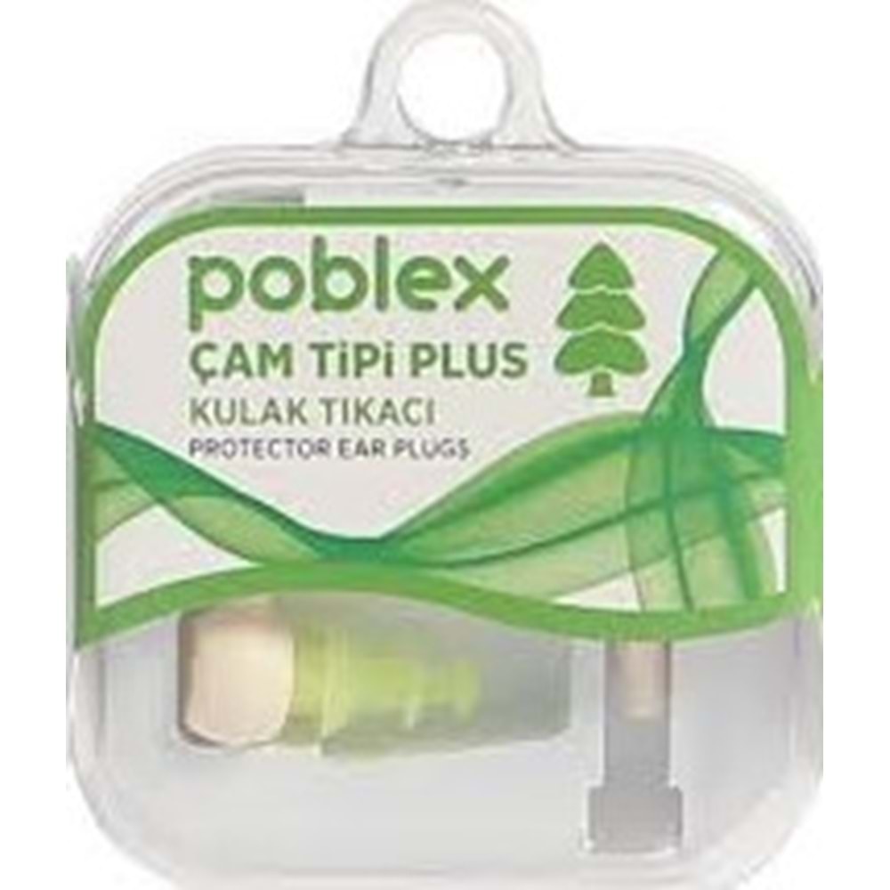 POBLEX 8191 PLUS ÇAM KULAK TIKACI MEDIUM