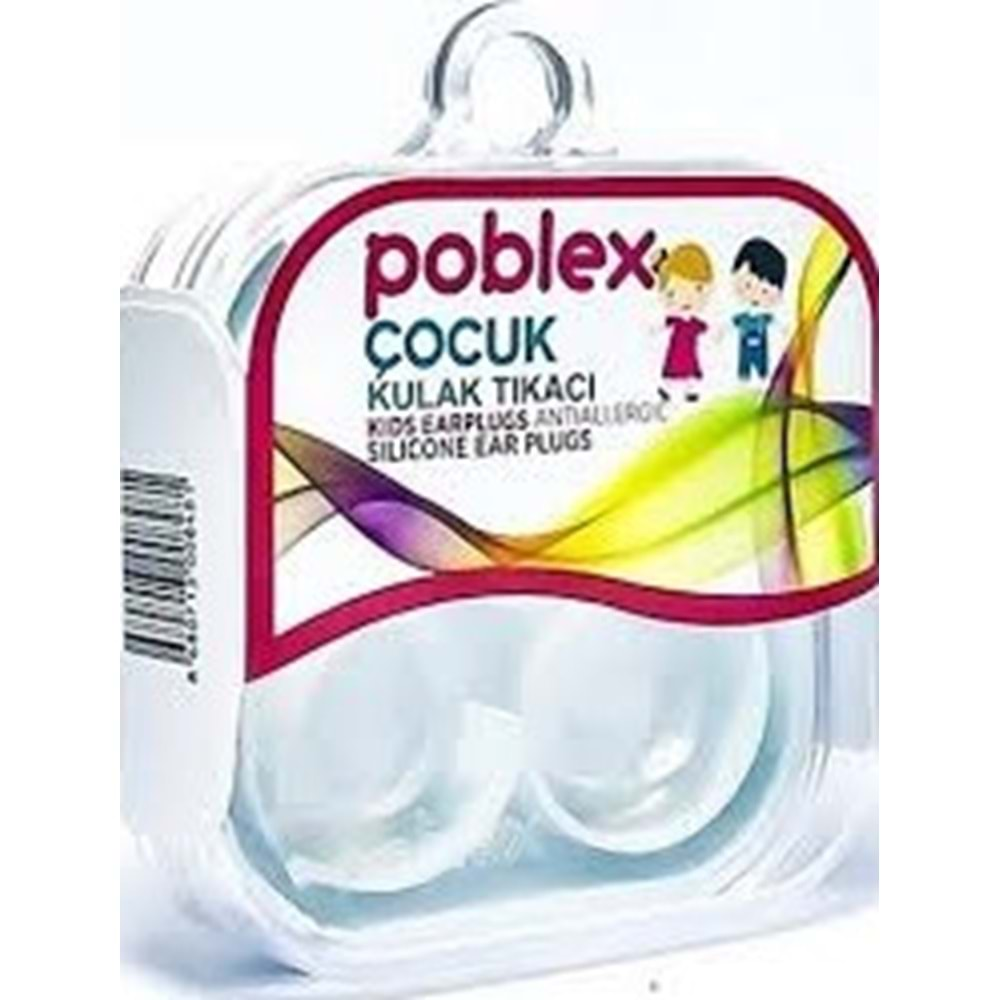 POBLEX 8481 ÇOCUK SİLİKON KULAK TIKACI