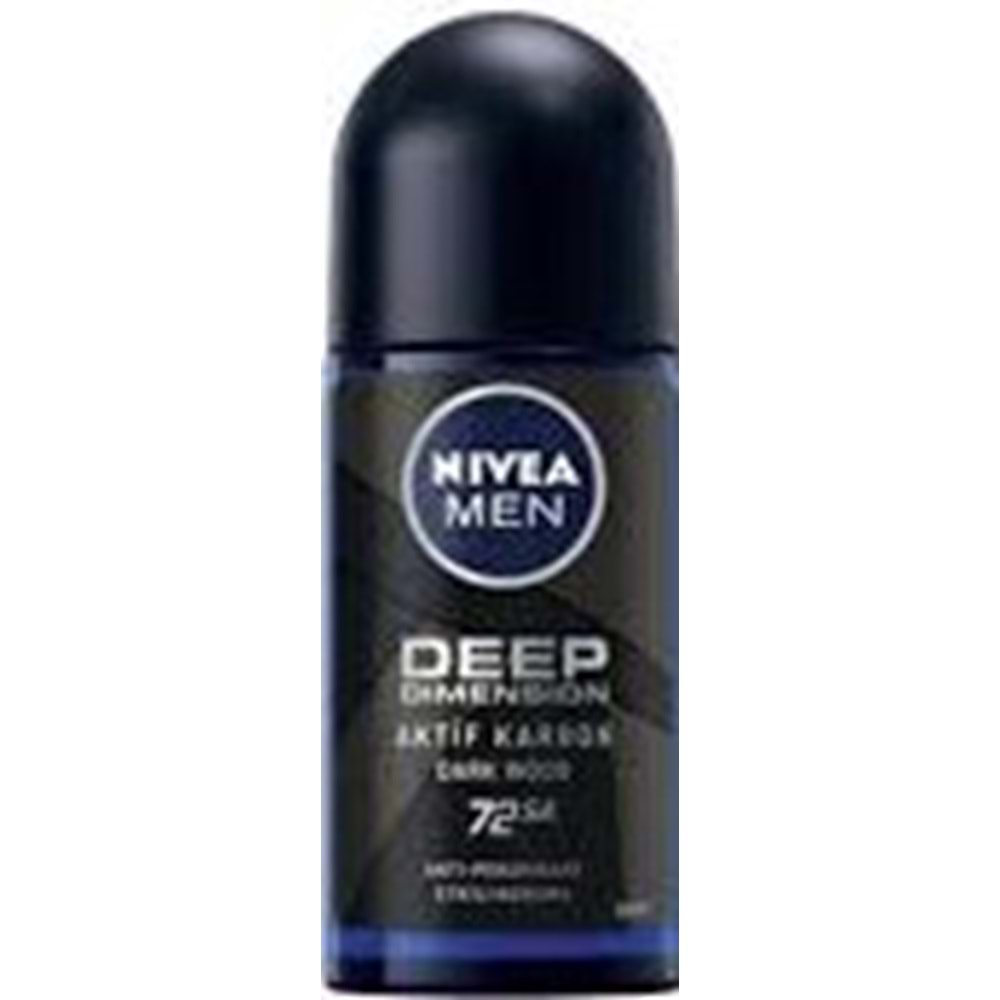 NIVEA ROLLON ERKEK 1351 AKTİF KARBON 50 ML