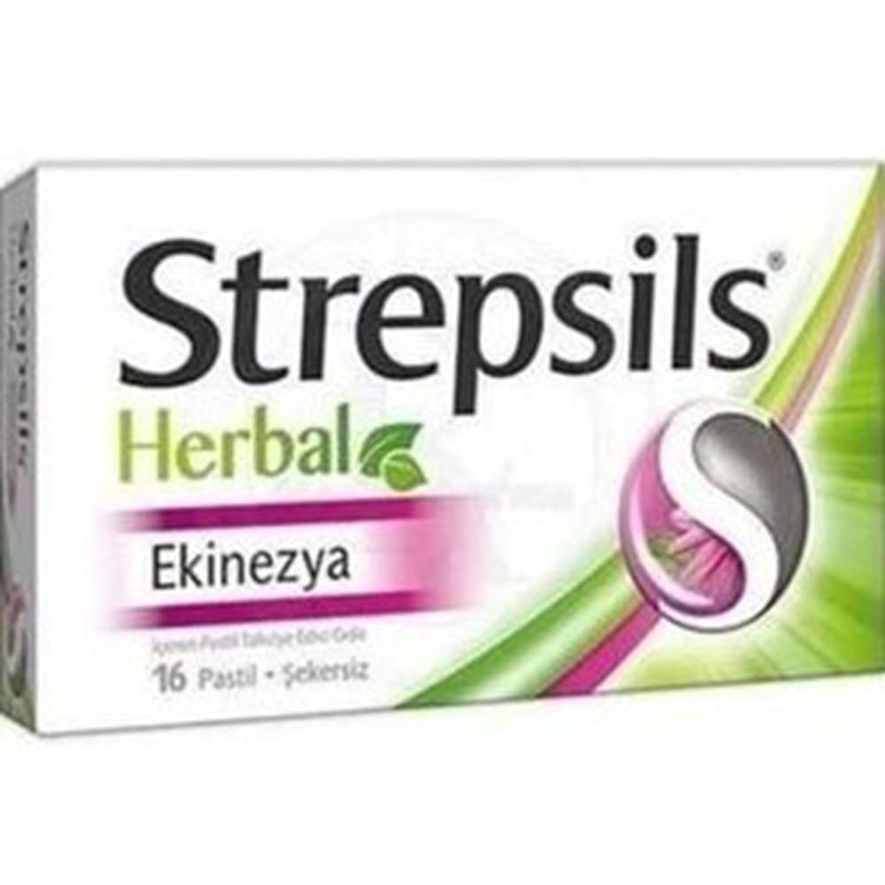STREPSILS HERBAL EKINEZYA PAST. 16 TABLET