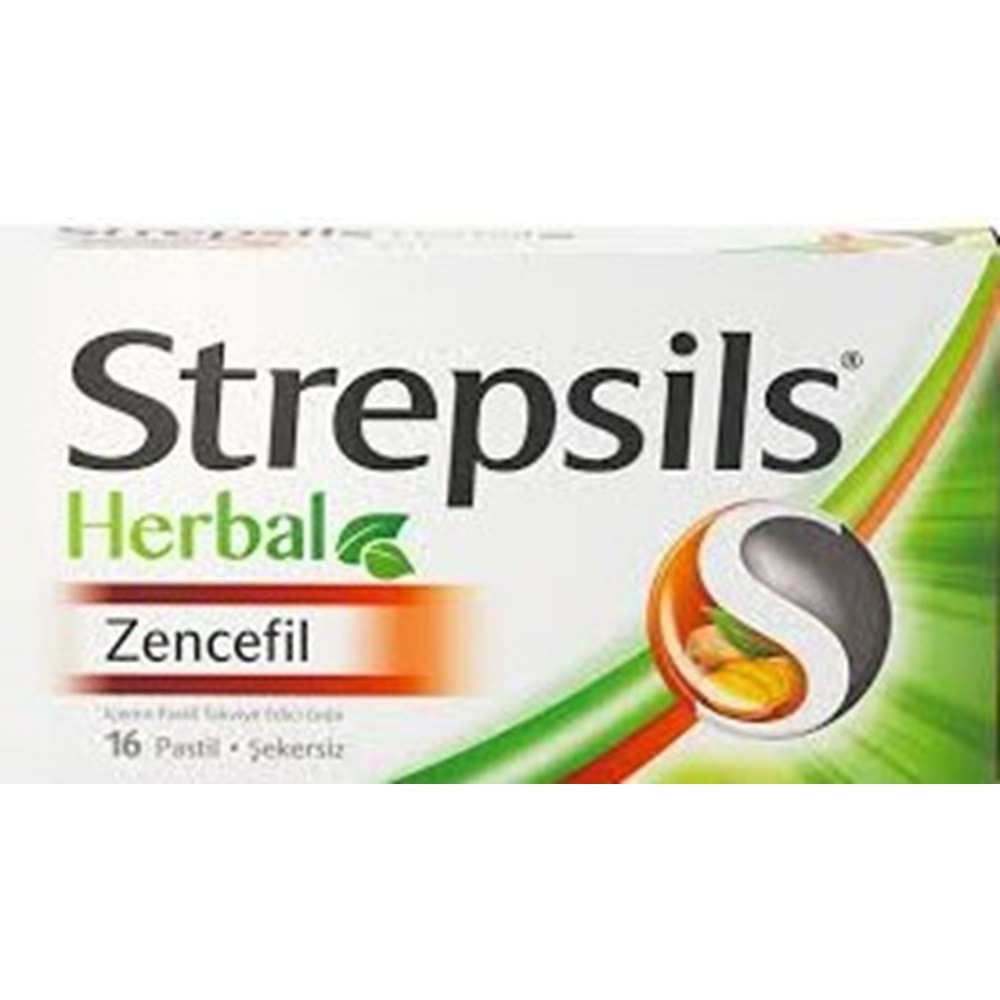 STREPSILS HERBAL ZENCEFIL PASTIL 16 TABLET