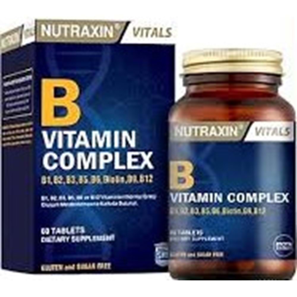 NUTRAXİN 2767 B VİTAMİN COMPLEX 60TB
