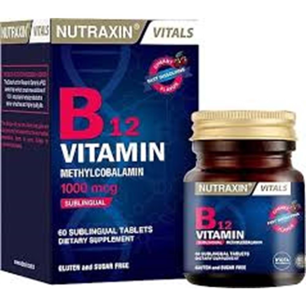 NUTRAXİN 7364 B12 VİTAMİN 60TB