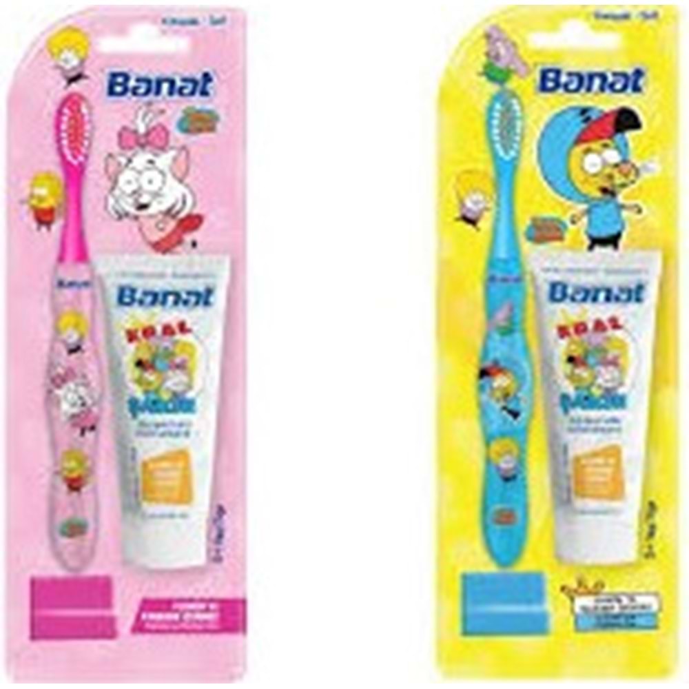 BANAT 5603 KRAL ŞAKİR DİŞ FIRÇA+MACUN (+5 YAŞ)