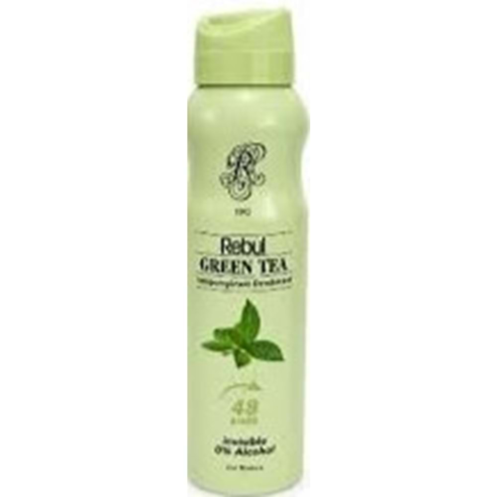 DEODORANT REBUL 8659 KADIN GREEN TEA 150 ML