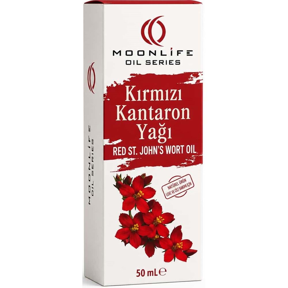 MOONLİFE 9607 KIRMIZI KANTARON YAĞI 50 ML