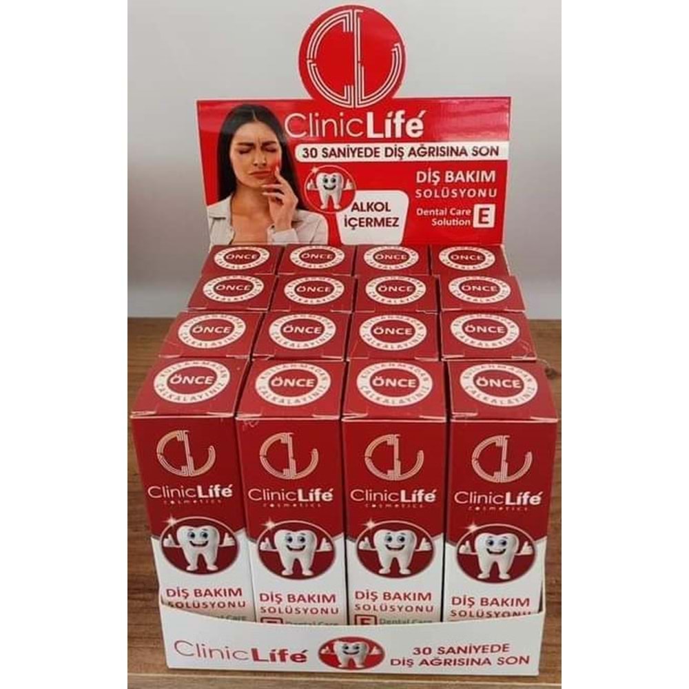 CLİNİCLİFE 7599 DİŞ BAKIM SOLÜSYONU 20ML
