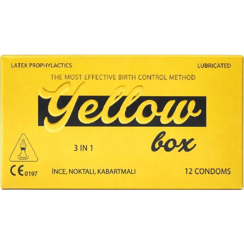 YELLOW BOX 8393 PREZERVATİF
