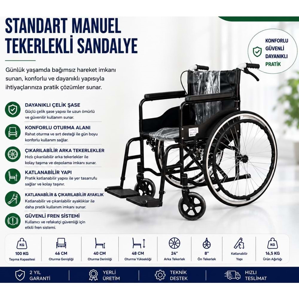 FUHANSAN TEKERLEKLİ SANDALYE