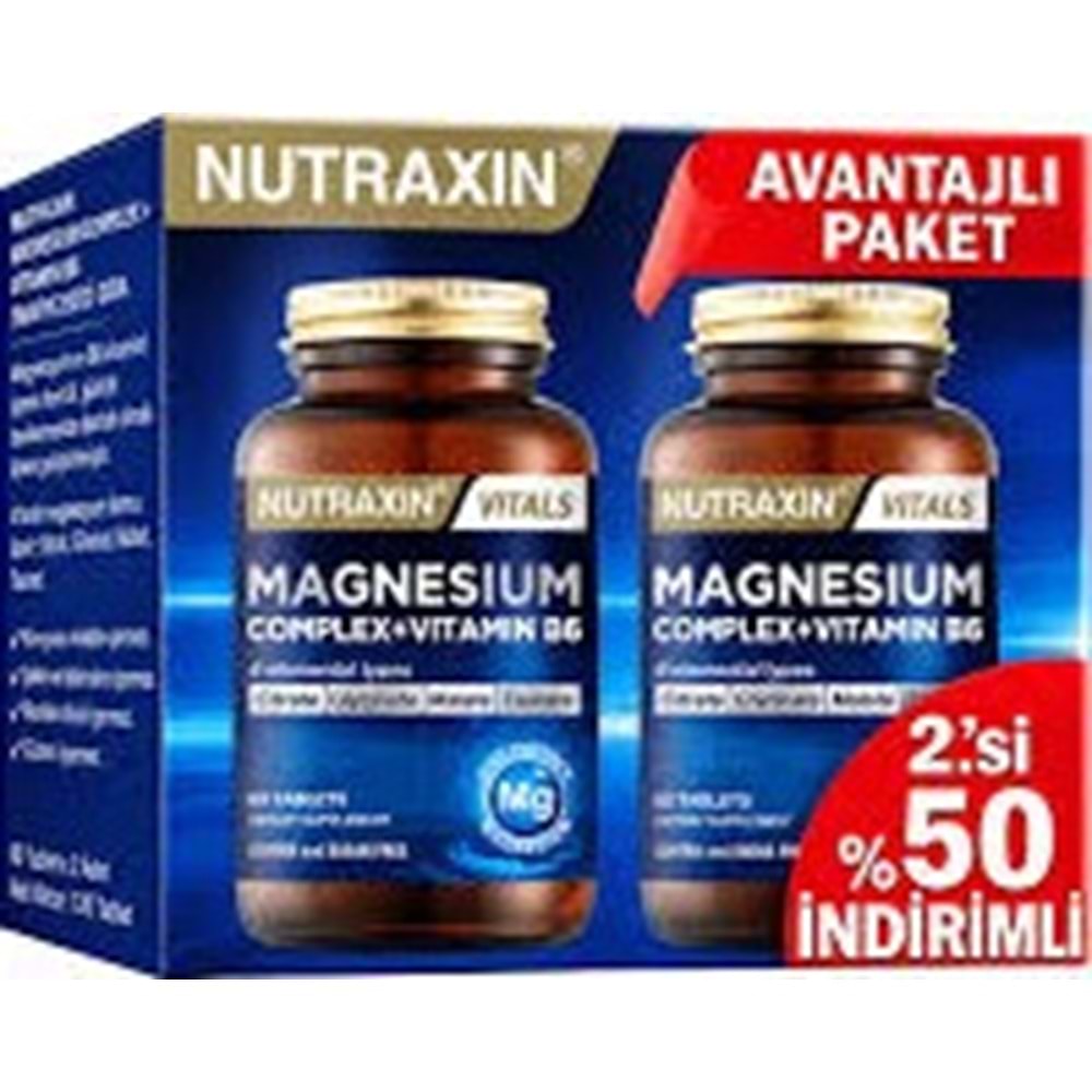 NUTRAXİN 9471 KOFRE PAKET MAGNESIUM COMPLEX