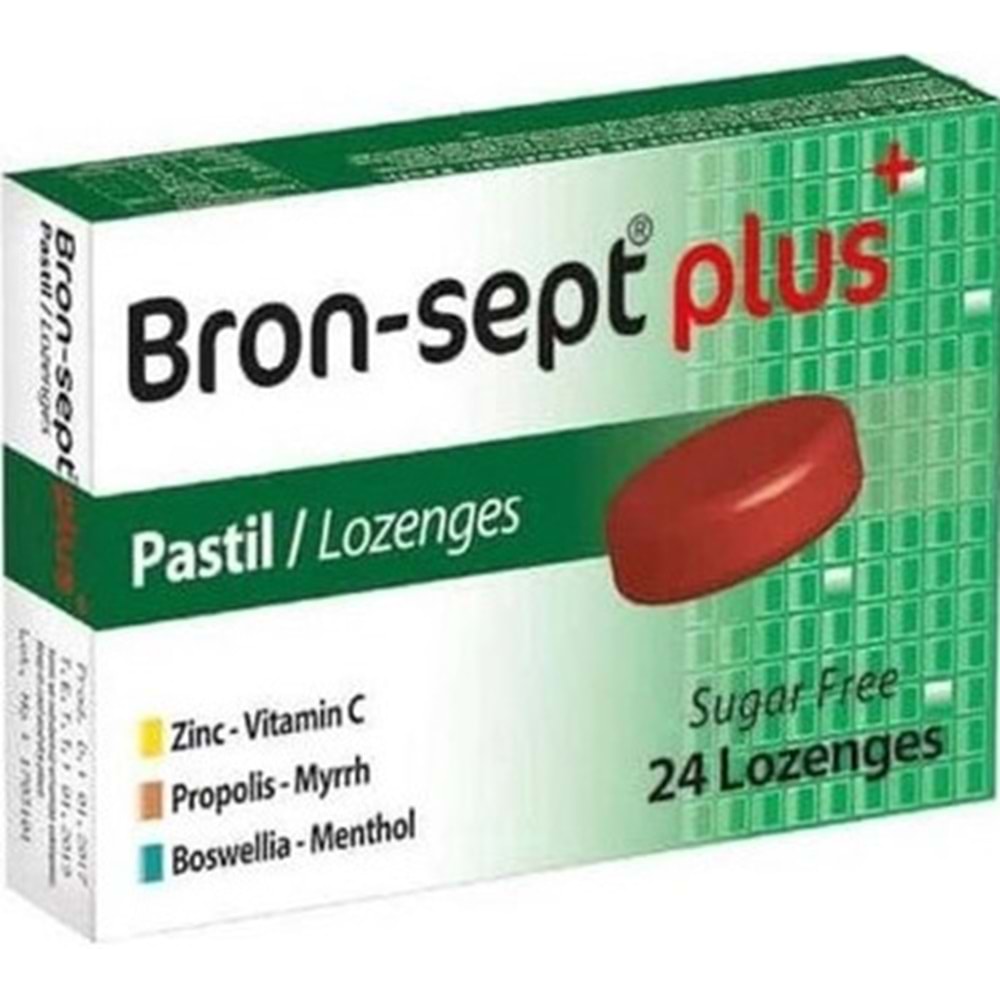 xxxBRON-SEPT PLUS PASTİL 24 PASTİL