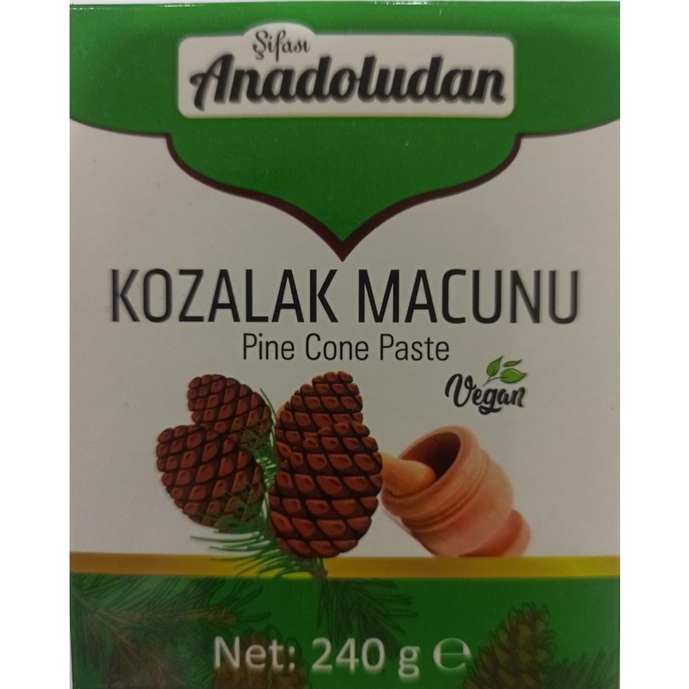 ŞİFASI ANADOLUDAN KOZALAK MACUNU 240 GR