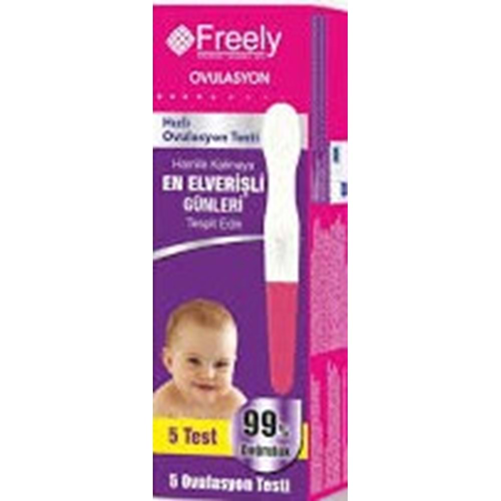 FREELY 5 Lİ OVULASYON TESTİ