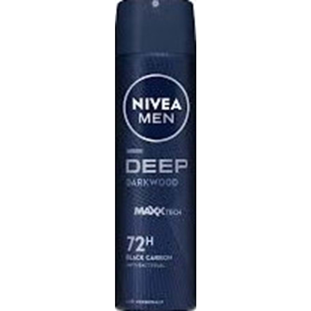 NIVEA MEN DEO DEEP DARKWOOD-150 ML