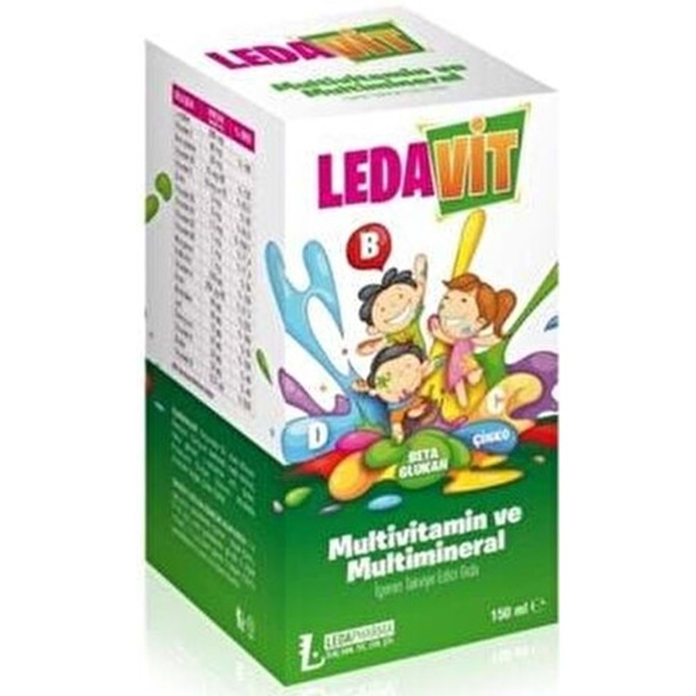 XXLEDAVİT MULTİVİTAMİN 150 ML ŞURUP