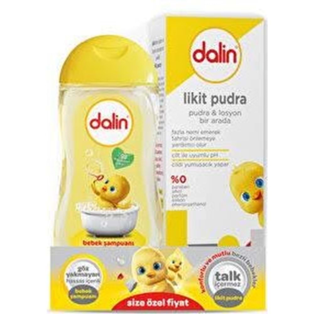 XXXDALİN LİKİT PUDRA +200 ML ŞAMPUAN