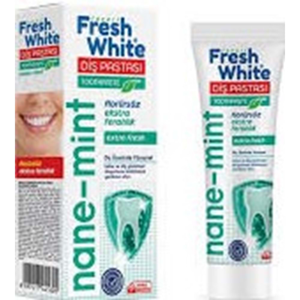 FRESH WHİTE DİŞ PASTASI NANE