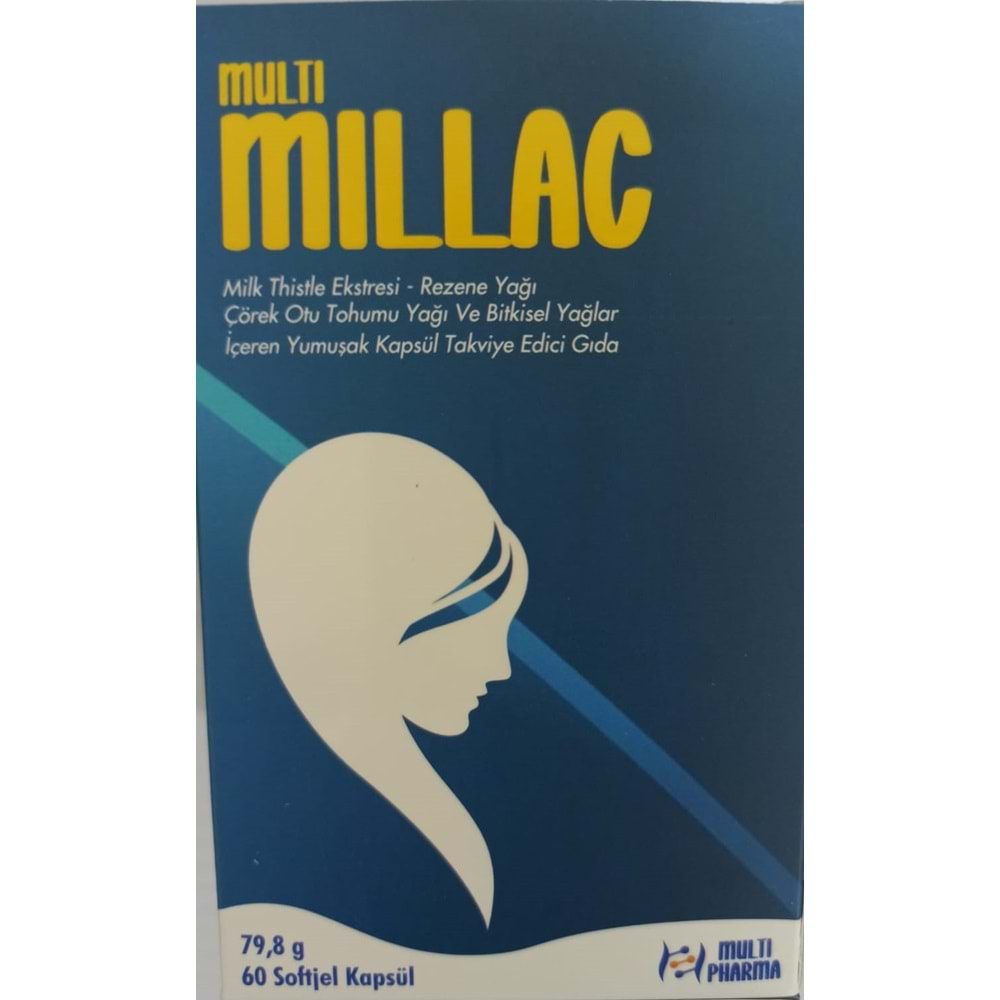 MULTI MILLAC 60 KAPSÜL SÜT ARTIRICI