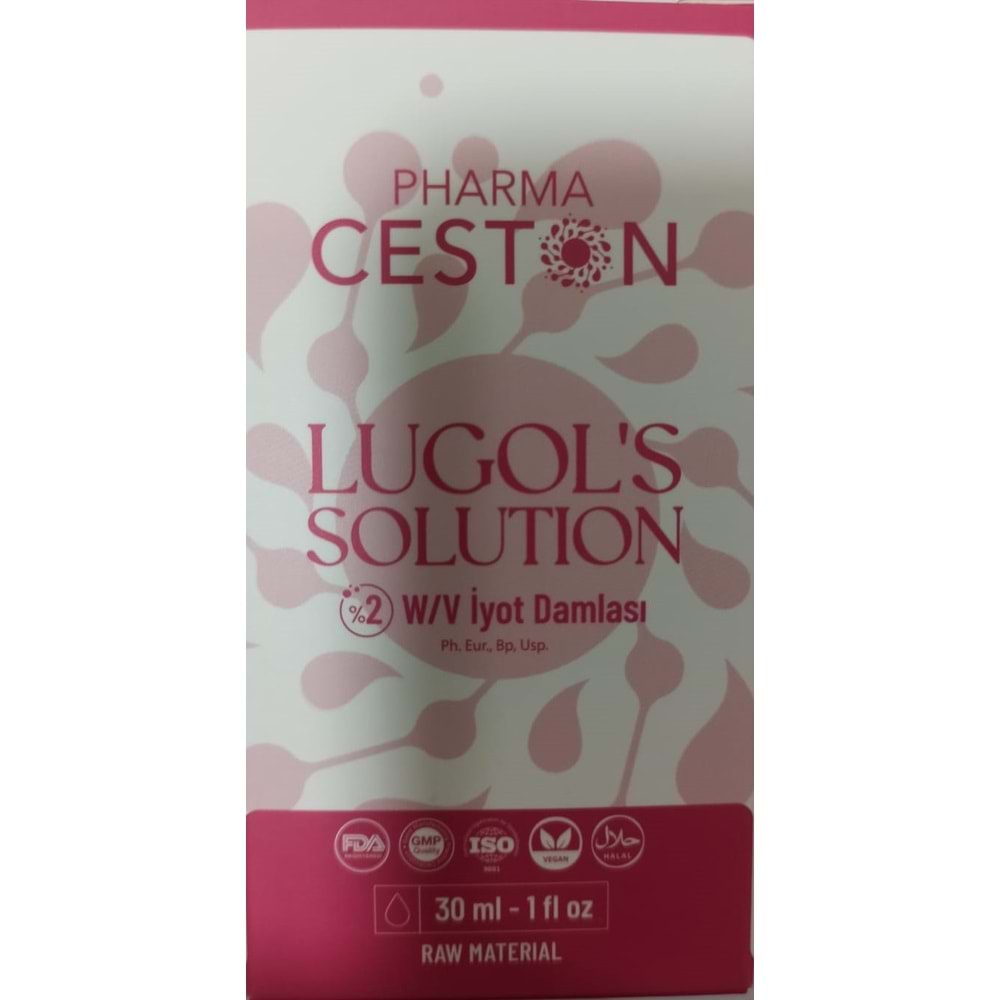 LUGOLS %2 İYOT DAMLASI 30 ML