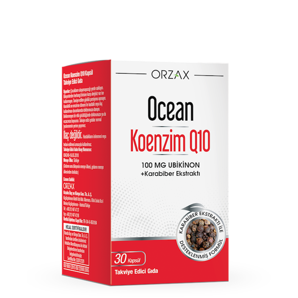 OCEAN KOENZİM Q10 30 KAPSÜL