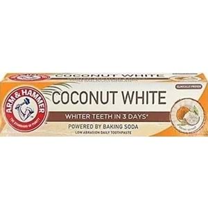 ARM&HAMMER COCUNUT WHİTE 75 ML DİŞ MACUNU