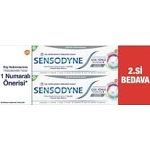 SENSODYNE 2 Lİ 1250 ÇOK YÖNLÜ KORUMA+BEYAZLIK 50ML