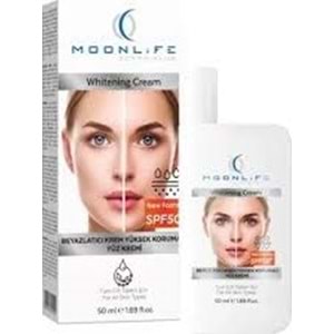 MOONLİFE 9218 DERMOPLUS BEYAZLATICI KREM 50 ML