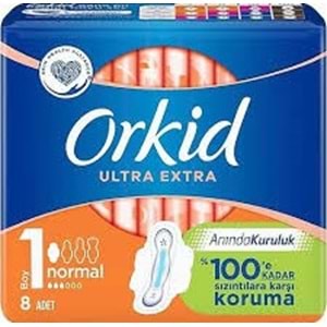 ORKİD 4767 ULTRA EXTRA GÜNDÜZ NORMAL 8 Lİ