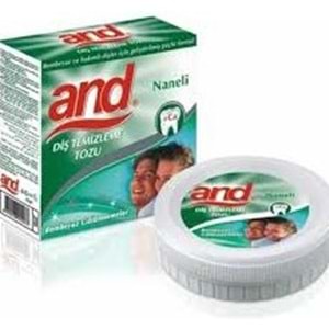 AND DİŞ TOZU NANELİ