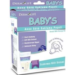 BABYS SÜT SAKLAMA POŞETİ 20 Lİ