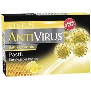 CİSTUS PASTİL BAL LİMON ANTIVIRUS