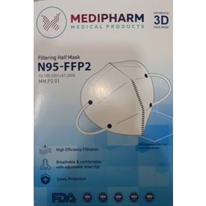 MASKE TİP N95 FFP2 10 LU MAKE