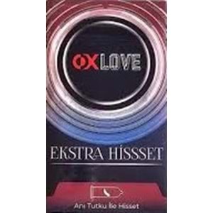 OXLOVE EXTRA HİSSET PREZERVATİF
