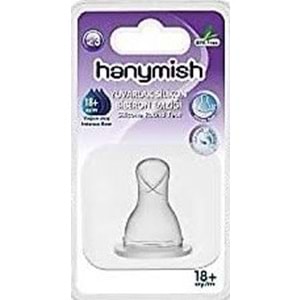 HANYMİSH 465 Silikon Biberon Damaklı Emzik No:3
