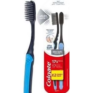 COLGATE 2 Lİ SLİM SOFT DİŞ FIRÇASI YUMUŞAK