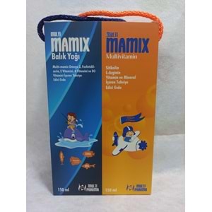 MULTİ MAMİX KOFRE ŞURUP OMEGA 3 MV 150 ML