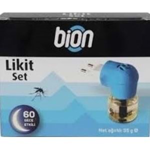 BİON ELEKTRO 60 GECE LİKİT + yedek SİNEK KOVUCU
