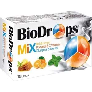 BİODROPS MİX 18 PASTİL