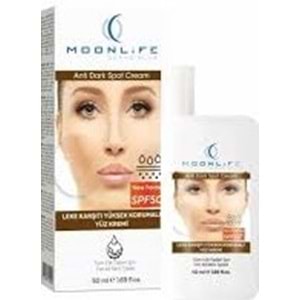 MOONLİFE 9201 LEKE KARŞITI YÜKSEK KORUMALI 50 ML KREM
