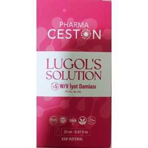 LUGOLS %5 İYOT SOLÜSYON 20 ML